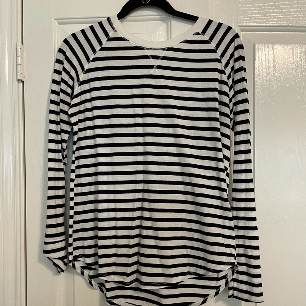 Black and white shirt